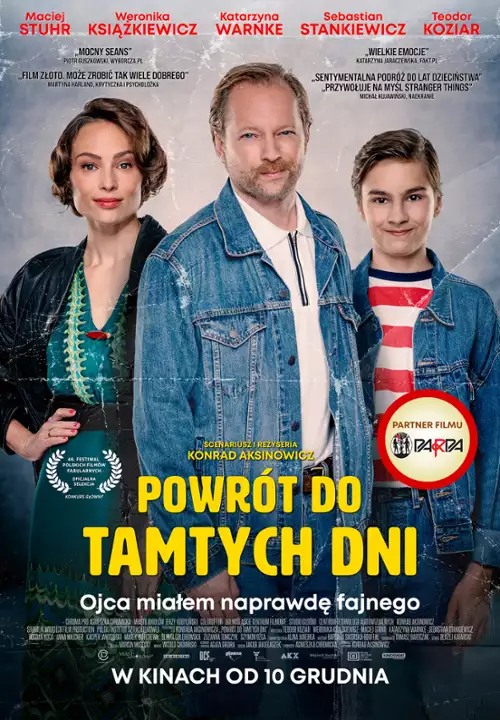 plakat filmu Powrót do tamtych dni
