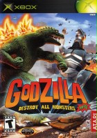 plakat filmu Godzilla: Destroy All Monsters Melee