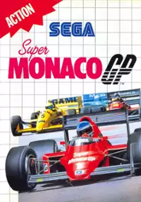 Plakat gry Super Monaco GP