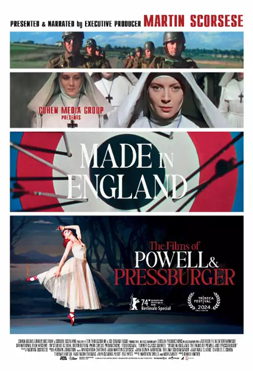 plakat filmu Made in England: filmy Powella i Pressburgera