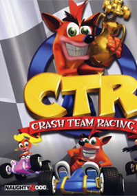 Plakat gry CTR: Crash Team Racing