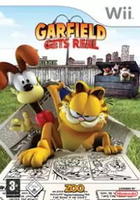 Plakat gry Garfield Gets Real