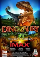 plakat filmu Dinozaury 3D. Giganty Patagonii