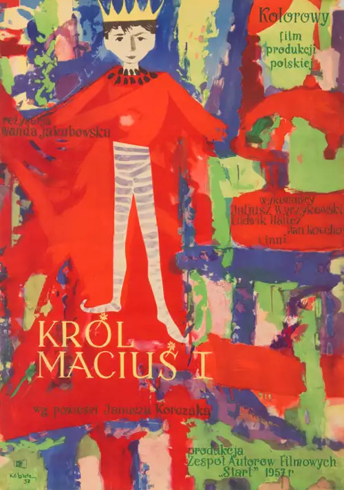 plakat filmu Król Maciuś I
