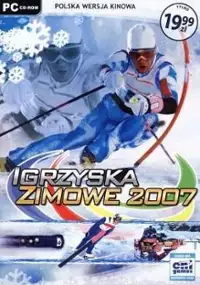 Plakat gry Igrzyska Zimowe 2007