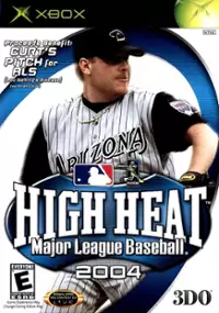 Plakat gry High Heat Major League Baseball 2004