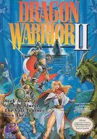 Plakat gry Dragon Quest II: Akuryou no Kamigami