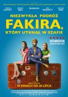 plakat filmu Niezwykła podróż fakira, który utknął w szafie