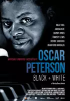 plakat filmu Oscar Peterson. Czarno na białym