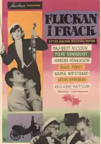 Plakat filmu Dziewczyna we fraku