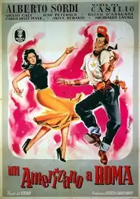 Plakat filmu Amerykanin w Rzymie