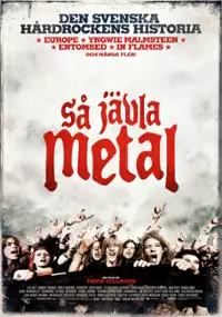Plakat filmu Så jävla metal