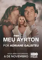 plakat serialu Ayrton oczami Adriane Galisteu