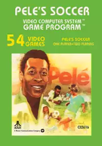 Plakat gry Pele&#39;s Championship Soccer