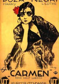 Carmen (1918) plakat