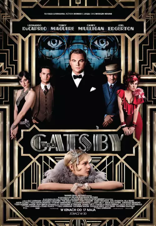 plakat filmu Wielki Gatsby