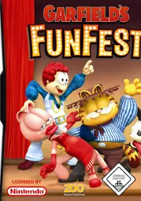 Plakat gry Garfield&#39;s Fun Fest