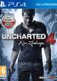 Plakat gry Uncharted 4: Kres Złodzieja