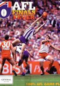 Plakat gry AFL Finals Fever
