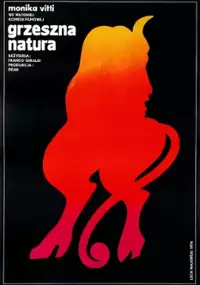 Plakat filmu Grzeszna natura