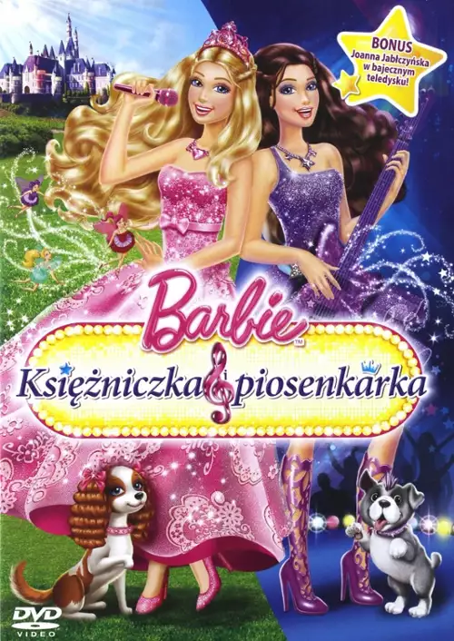 plakat filmu Barbie: Księżniczka i Piosenkarka