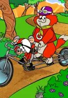 plakat serialu Motormouse and Autocat