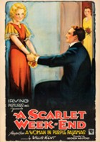 plakat filmu A Scarlet Week-End