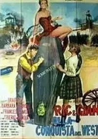 Plakat filmu Ric e Gian alla conquista del West