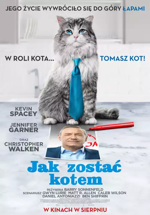 plakat filmu Jak zostać kotem