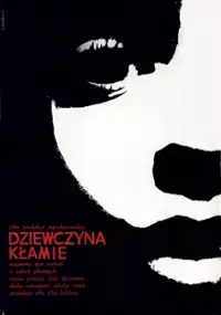 Plakat filmu Dziewczyna kłamie