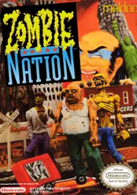 Plakat gry Zombie Nation