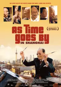Plakat filmu As Time Goes By w Szanghaju