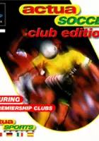 plakat gry Actua Soccer: Club Edition