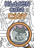 plakat gry Hidden Cats: City