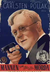 Plakat filmu Mannen som alla ville mörda