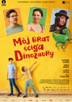 plakat filmu Mój brat ściga dinozaury