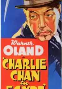 Plakat filmu Charlie Chan w Egipcie