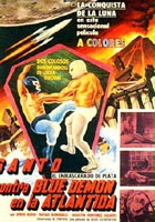 plakat filmu Santo kontra Blue Demon na Atlantydzie