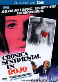 Plakat filmu Crónica sentimental en rojo