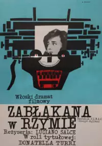 Plakat filmu Zabłąkana w Rzymie