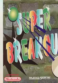 Plakat gry Super Breakout