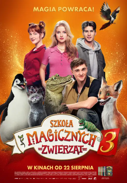 plakat filmu Szkoła magicznych zwierząt 3
