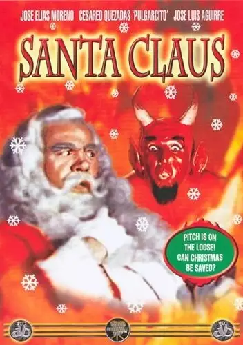 plakat filmu Święty Mikołaj kontra Diabeł