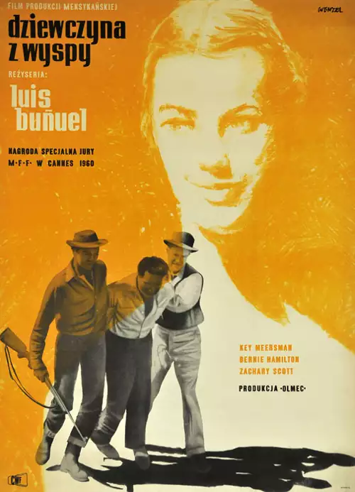 plakat filmu Dziewczyna z wyspy