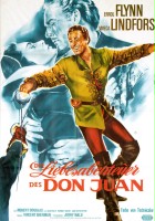 plakat filmu Przygody Don Juana