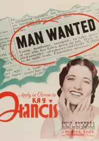 Plakat filmu Man Wanted