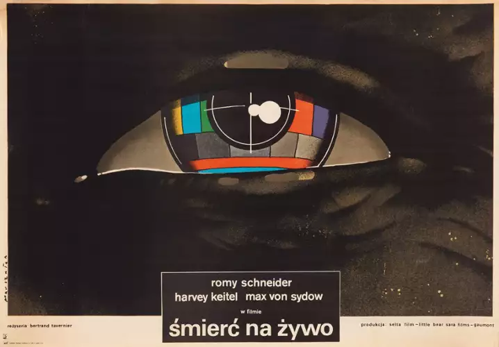 plakat filmu Śmierć na żywo