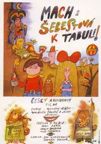 Plakat filmu Mach a Šebestová k tabuli!