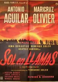 Plakat filmu Sol en llamas
