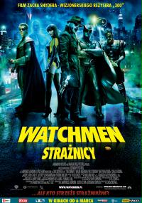 plakat filmu Watchmen. Strażnicy